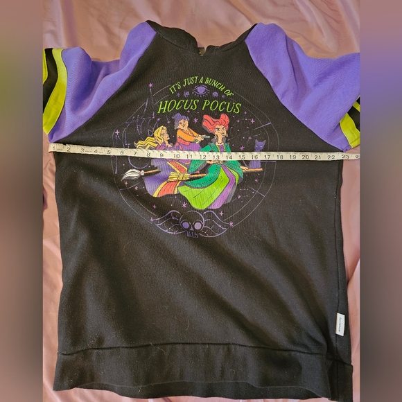 Disney Our Universe Hocus Pocus Hoodie Sanderson Sisters Sweatshirt Women's Sz M - Picture 9 of 10